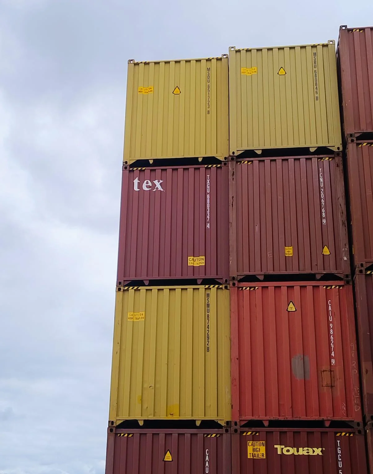 Contenedor de exportación